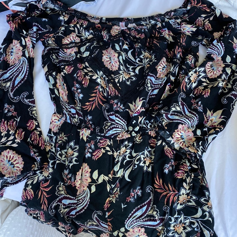 Paisley romper